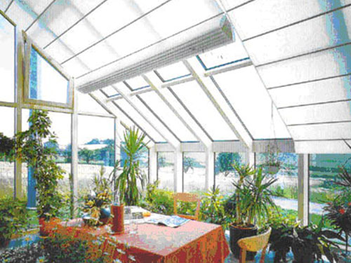 陽光房電動遮陽簾樣式3 陽光房電動遮陽簾樣式3